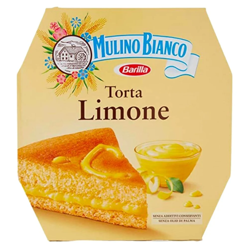 Torta Limone Mulino Bianco, torta con crema di limone da 640g