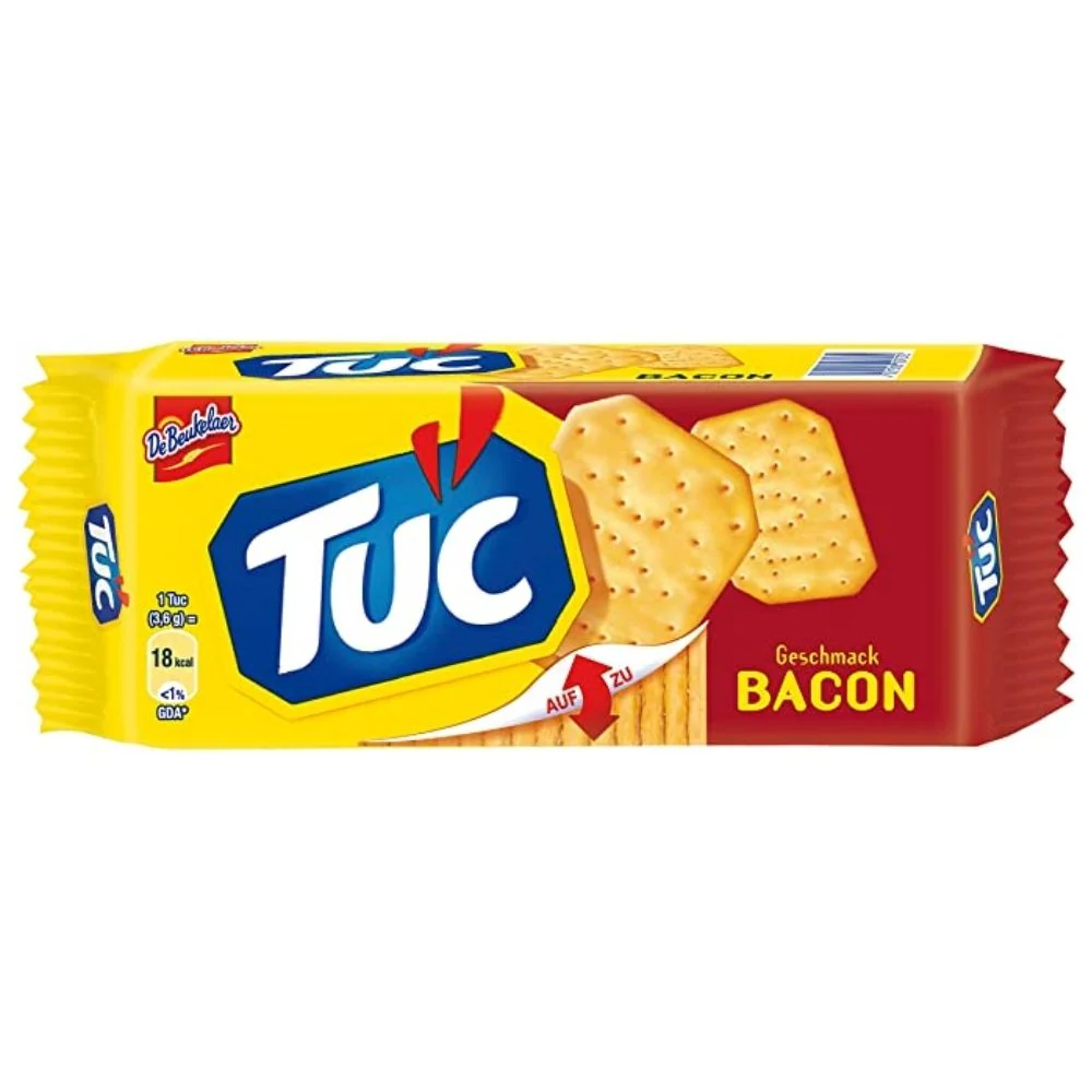 Tuc Bacon, cracker al bacon da 100g