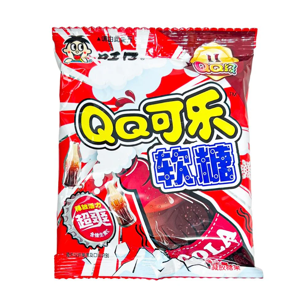 Want Want Cola, gelatine al gusto cola da 20g