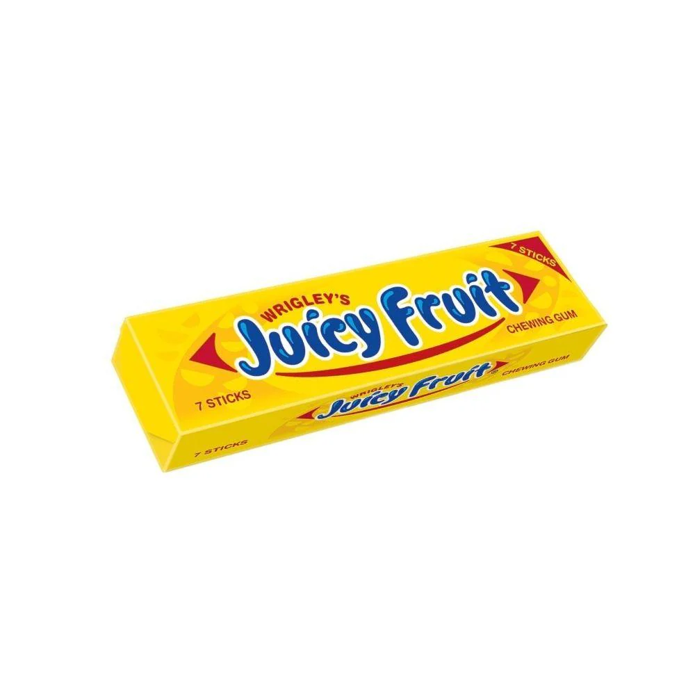 Wrigley Juicy Fruit, gomme alla frutta da 18g