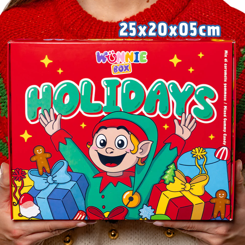 Wunnie box “Happy Holidays”, la Candy box da comporre con le tue caramelle gommose preferite da 2 kg - Image 3
