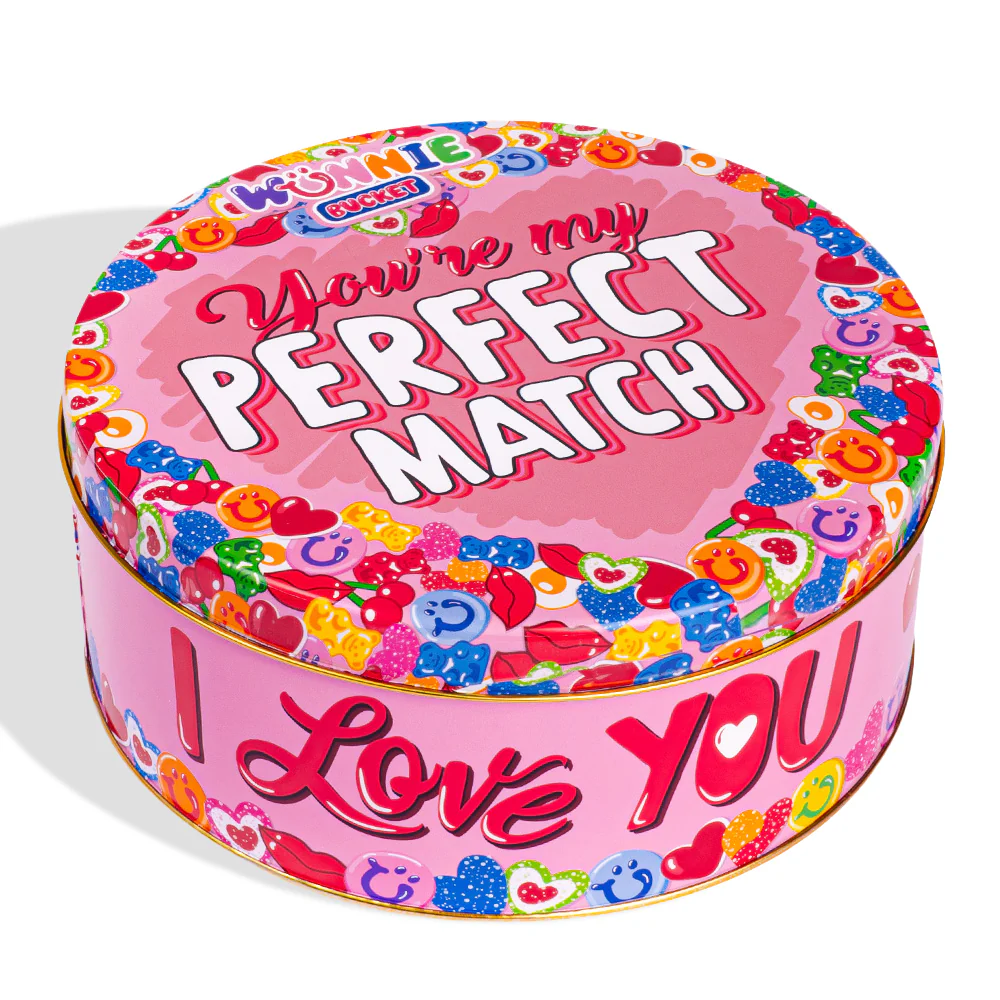 Wunnie Bucket “Perfect Match”, latta di caramelle gommose da comporre con i gusti preferiti della tua metà - 3 kg - Image 2