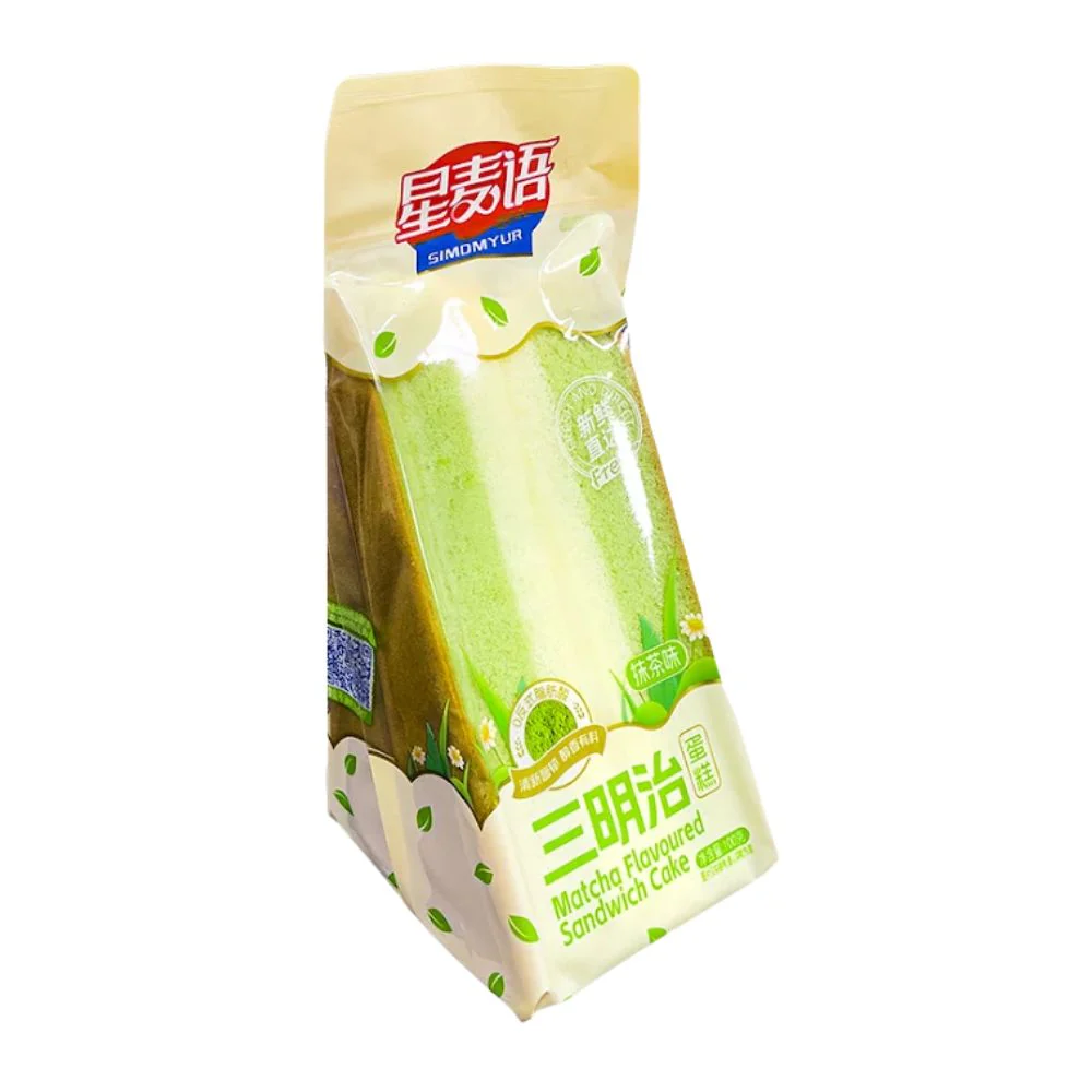 Xing Mai Yu Matcha Flavoured Sandwich Cake, torta al gusto di matcha ripiena da 100g