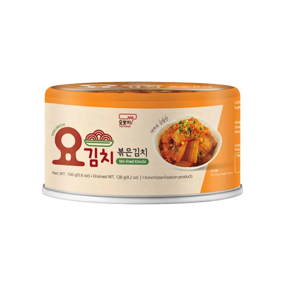 Yopokki Yokimchi Stir Fried Kimchi, kimchi di cavolo napa fritto da 160g